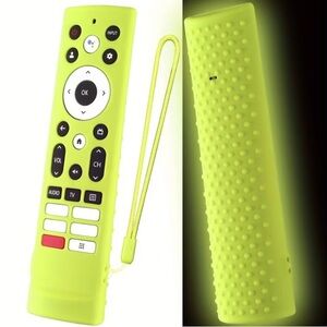 Neon Green Remote Control with Silicone Case